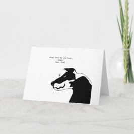 Tarjeta de felicitación de dibujos animados Harry