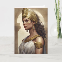 Tarjeta de felicitación de Diosa Hera