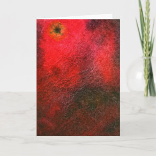 Tarjeta de felicitación de diseño abstracto de "Es
