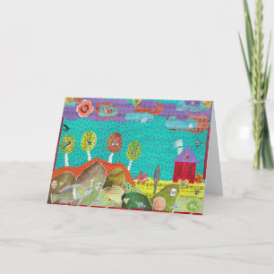 Tarjeta de felicitación de Dreamland