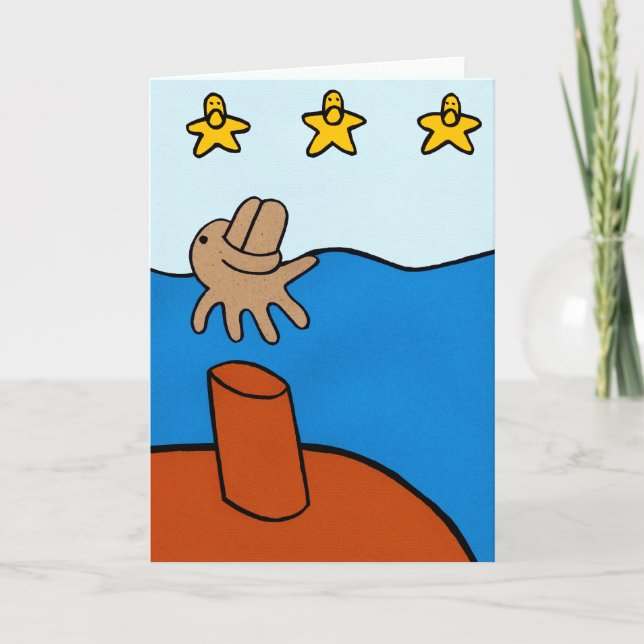 Tarjeta de felicitación de DUCTOPUS (Anverso)