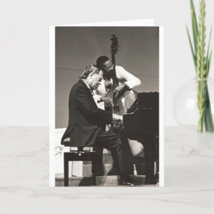 Tarjeta de felicitación de Duke Ellington