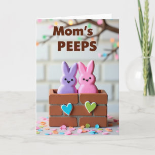 Tarjeta de Felicitación de Dulce Conejo