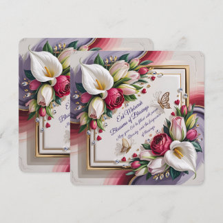 Tarjeta de Felicitación de Eid Al Adha Elegante co