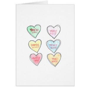 Tarjeta de felicitación de El día de San Valentín 