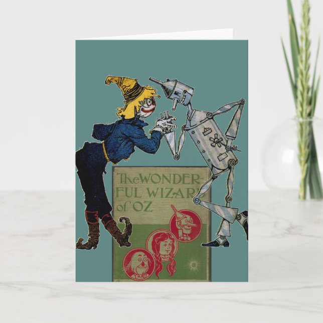 Tarjeta de felicitación de El mago de Oz (Anverso)