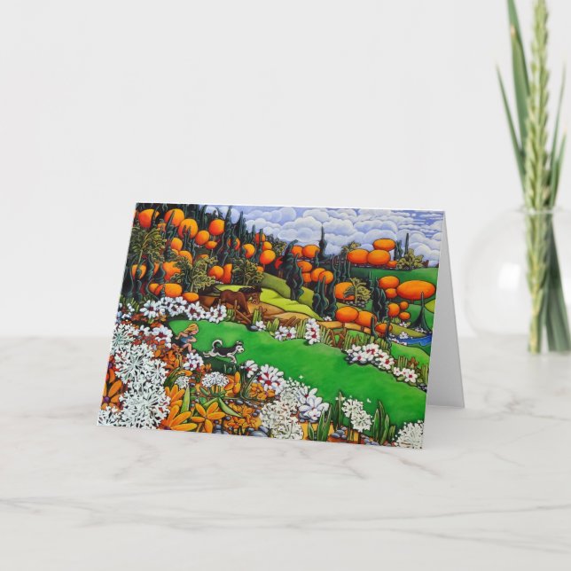 Tarjeta de felicitación de Elation (Anverso)