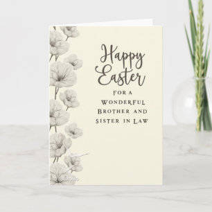 Tarjeta de felicitación de elegancia floral