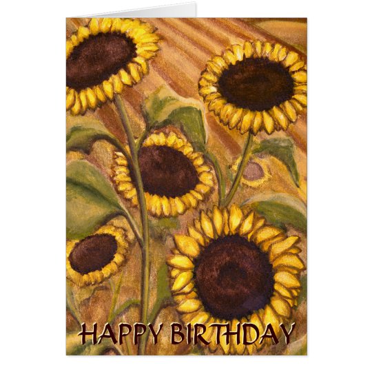 Tarjeta de felicitación de encargo del feliz