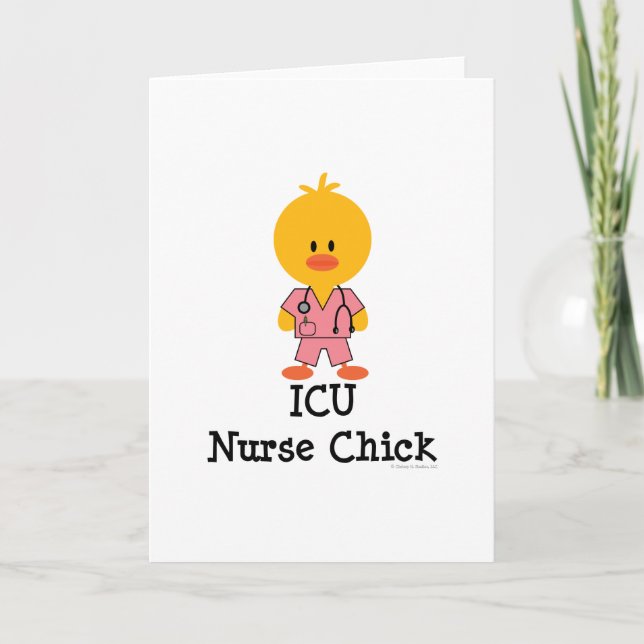 Tarjeta de felicitación de enfermeras de la UCI (Anverso)