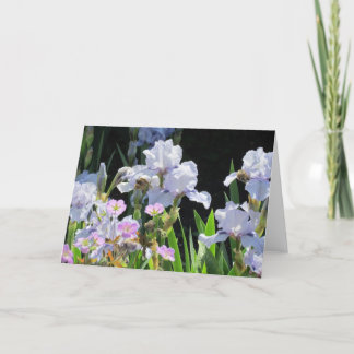 Tarjeta de felicitación de English Garden Florals