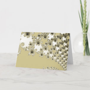 Tarjeta de felicitación de erizos de oro