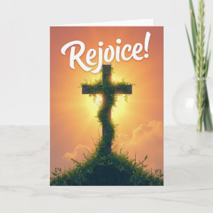 Tarjeta de felicitación de escena de alegría