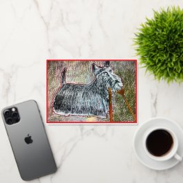 Tarjeta de felicitación de Escocia