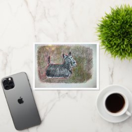 Tarjeta de felicitación de Escocia