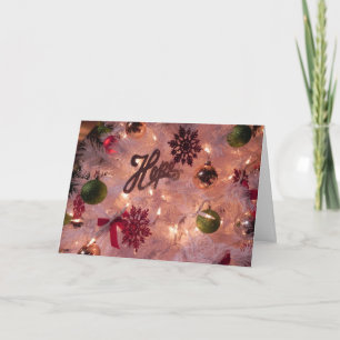TARJETA DE FELICITACIÓN DE ESPERANZA DE NAVIDAD