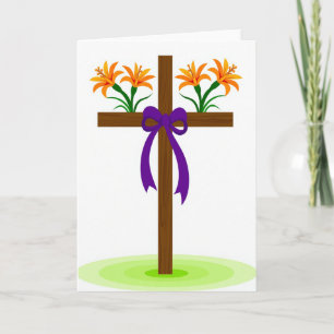 Tarjeta de felicitación de estructura de madera fl
