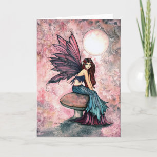 Tarjeta de Felicitación de Fantasía Gótica Encanta