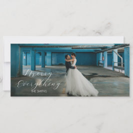 Tarjeta de felicitación de ferry Everything Navida