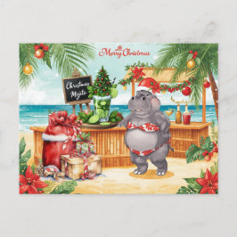 Tarjeta de felicitación de fiesta de cóctel de Nav