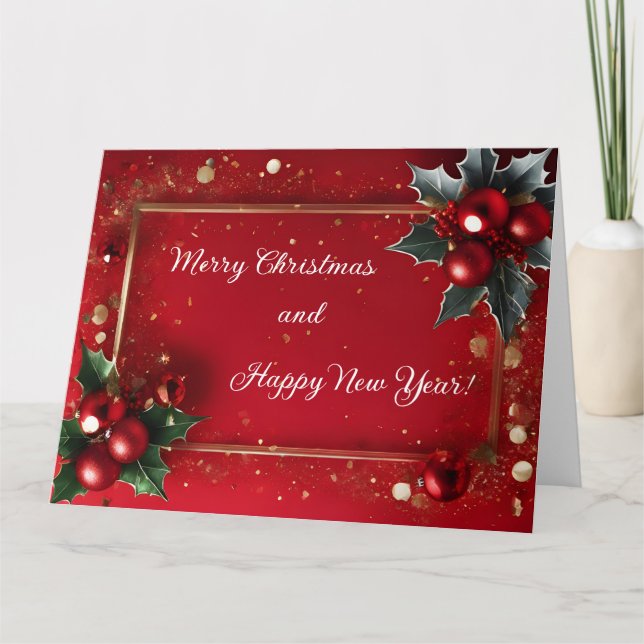 Tarjeta de Felicitación de Fiestas (Anverso)