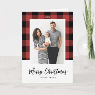 Tarjeta de felicitación de foto de Navidades de ve