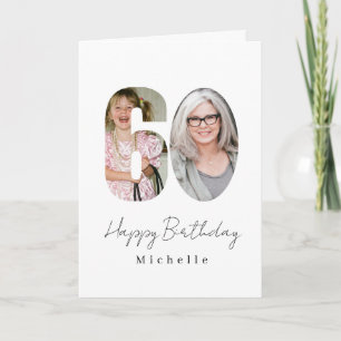 Tarjeta de felicitación de foto personalizada para