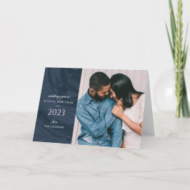 Tarjeta de felicitación de fotos de Año Nuevo Marc