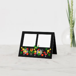 Tarjeta de felicitación de fotos de buena suerte/t