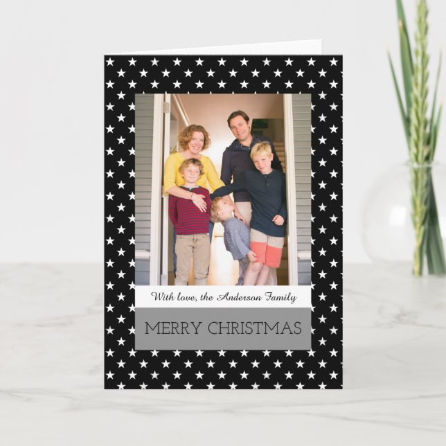 Tarjeta de felicitación de fotos de festividades n (Anverso)