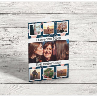 Tarjeta de felicitación de fotos de Mamá para pone