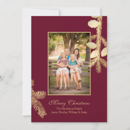 Tarjeta de felicitación de fotos de vacaciones de