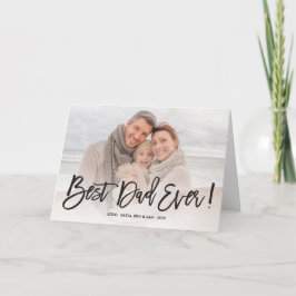 Tarjeta de felicitación de fotos del Día del Padre