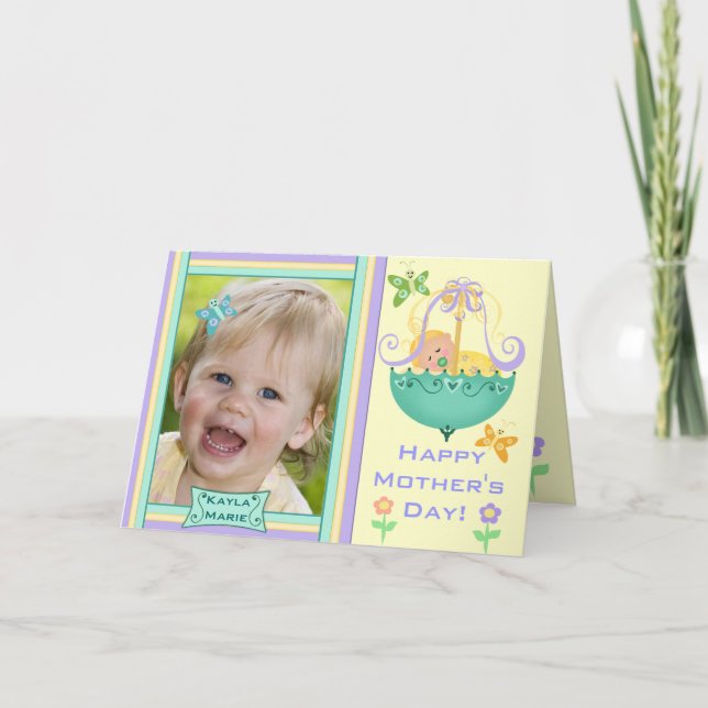 Tarjeta de felicitación de fotos del Personalizado (Anverso)