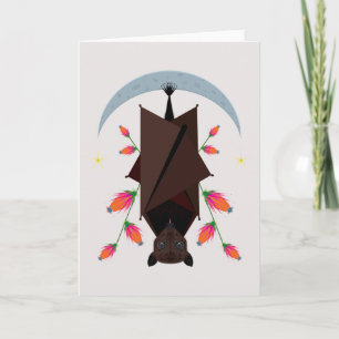 Tarjeta de felicitación de Fox Flying