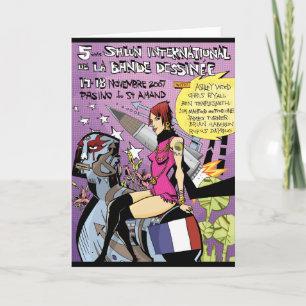 Tarjeta de felicitación de Francia