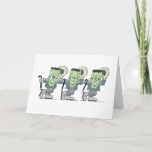 Tarjeta de felicitación de Frankies del baile