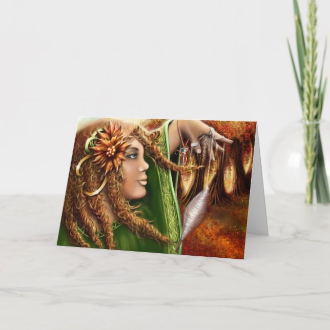 Tarjeta de felicitación de Frigg de Nellis Eketorp (Anverso)