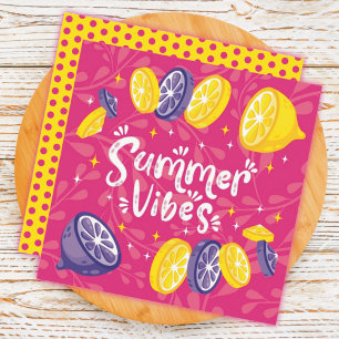Tarjeta de Felicitación de Frutas Cítricas de Vera