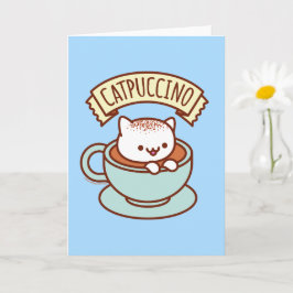 Tarjeta de Felicitación de Gato Divertido: CATPUCC