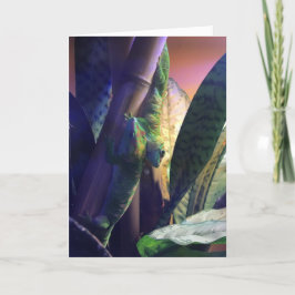 tarjeta de felicitación de gecko #3 (amor)