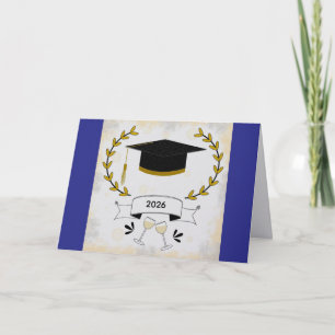 Tarjeta de Felicitación de Gorra de Graduación 202