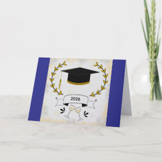 Tarjeta de Felicitación de Gorra de Graduación 202