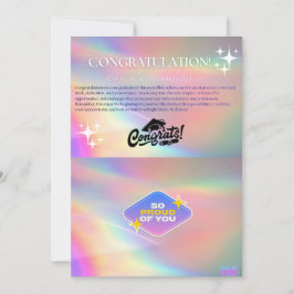 tarjeta de felicitación de graduación