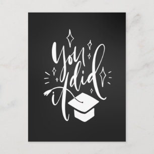 Tarjeta de felicitación de graduación Lo Lograste 