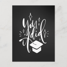 Tarjeta de felicitación de graduación Lo Lograste 
