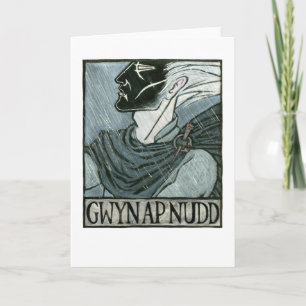 Tarjeta de felicitación de Gwyn ap Nudd
