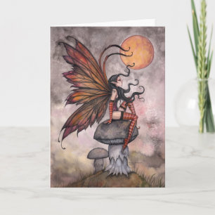 Tarjeta de Felicitación de Hada de Fantasía de Oto