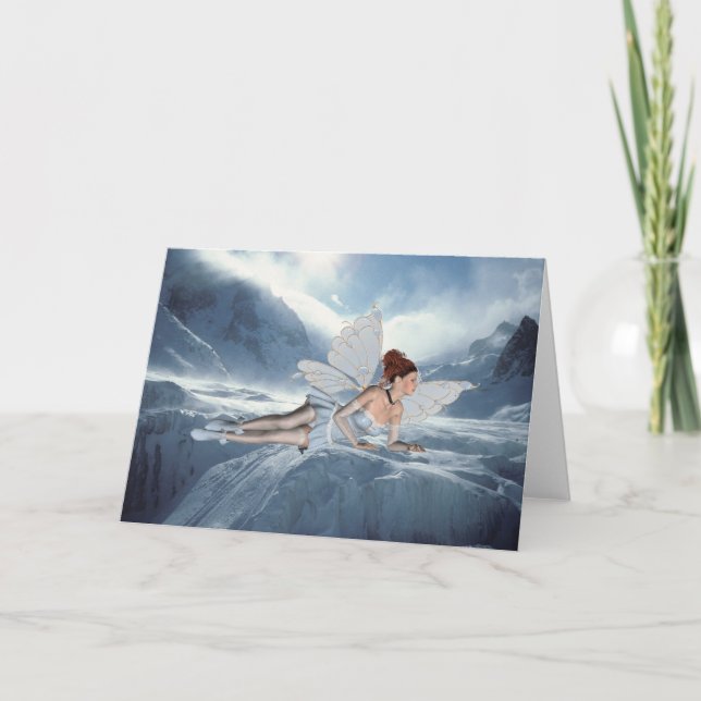 Tarjeta de felicitación de hadas (Anverso)