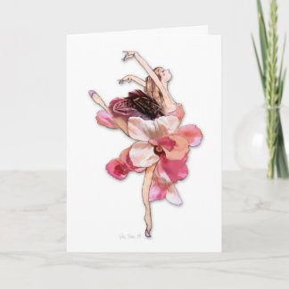 tarjeta de felicitación de hadas